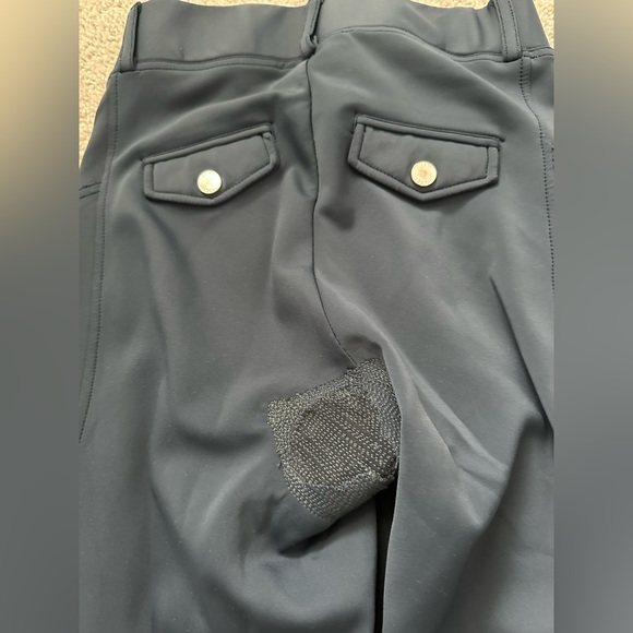 Fager breeches, repaired, size 26, navy, used condition and repaired well - Picture 4 of 4